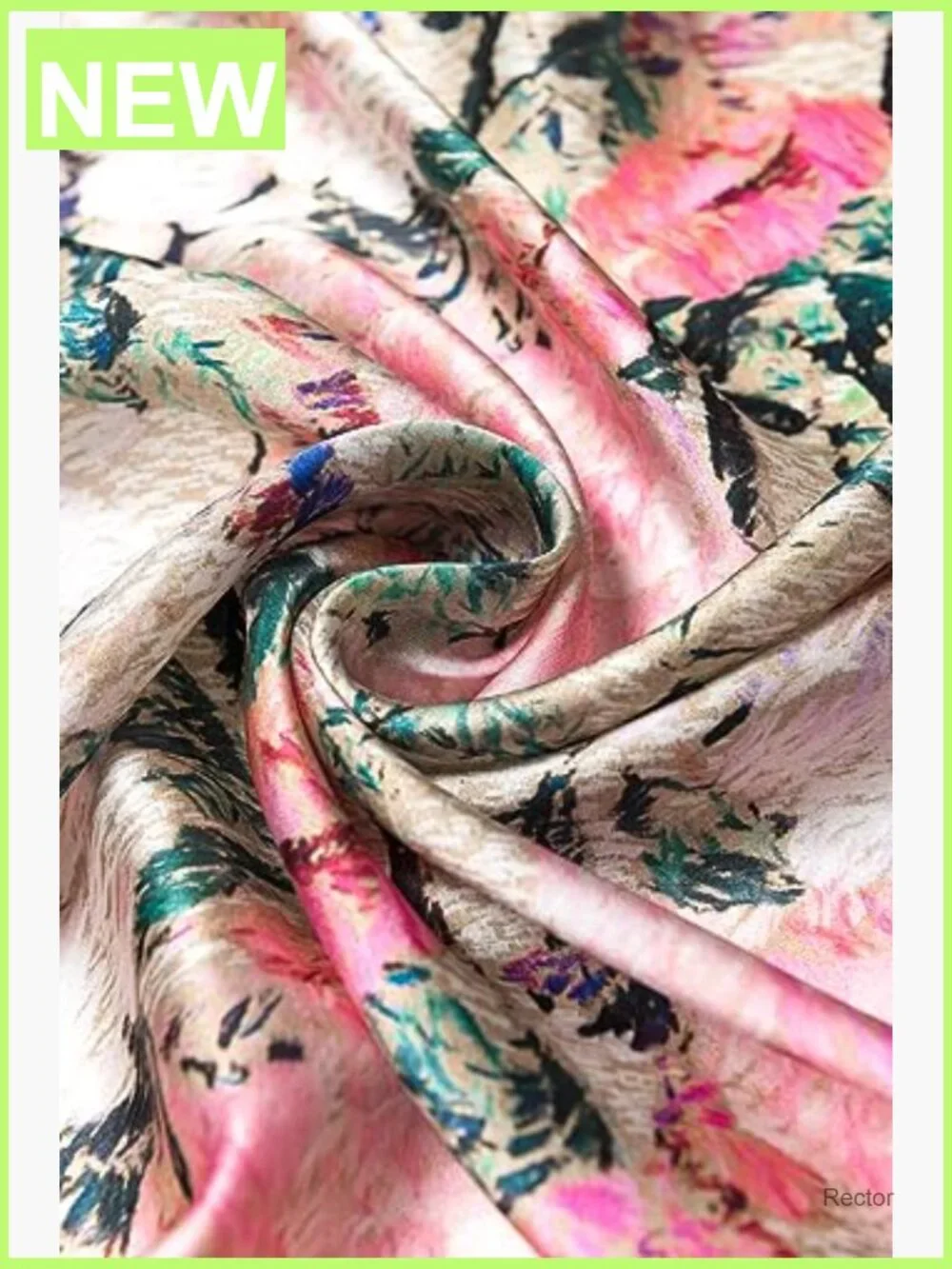 Large Square 100% Mulberry Silk Scarf 35